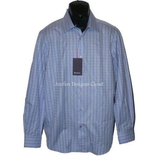 mens designer dress shirts Black Thats exactly what White Royal Oxford Fabric is Barba Dress Shirt Size 15