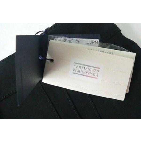 ARMANI JEANS black skirt button up 44 8 straight knee length-Skirts-Armani Jeans-44/8-Black-Jenifers Designer Closet