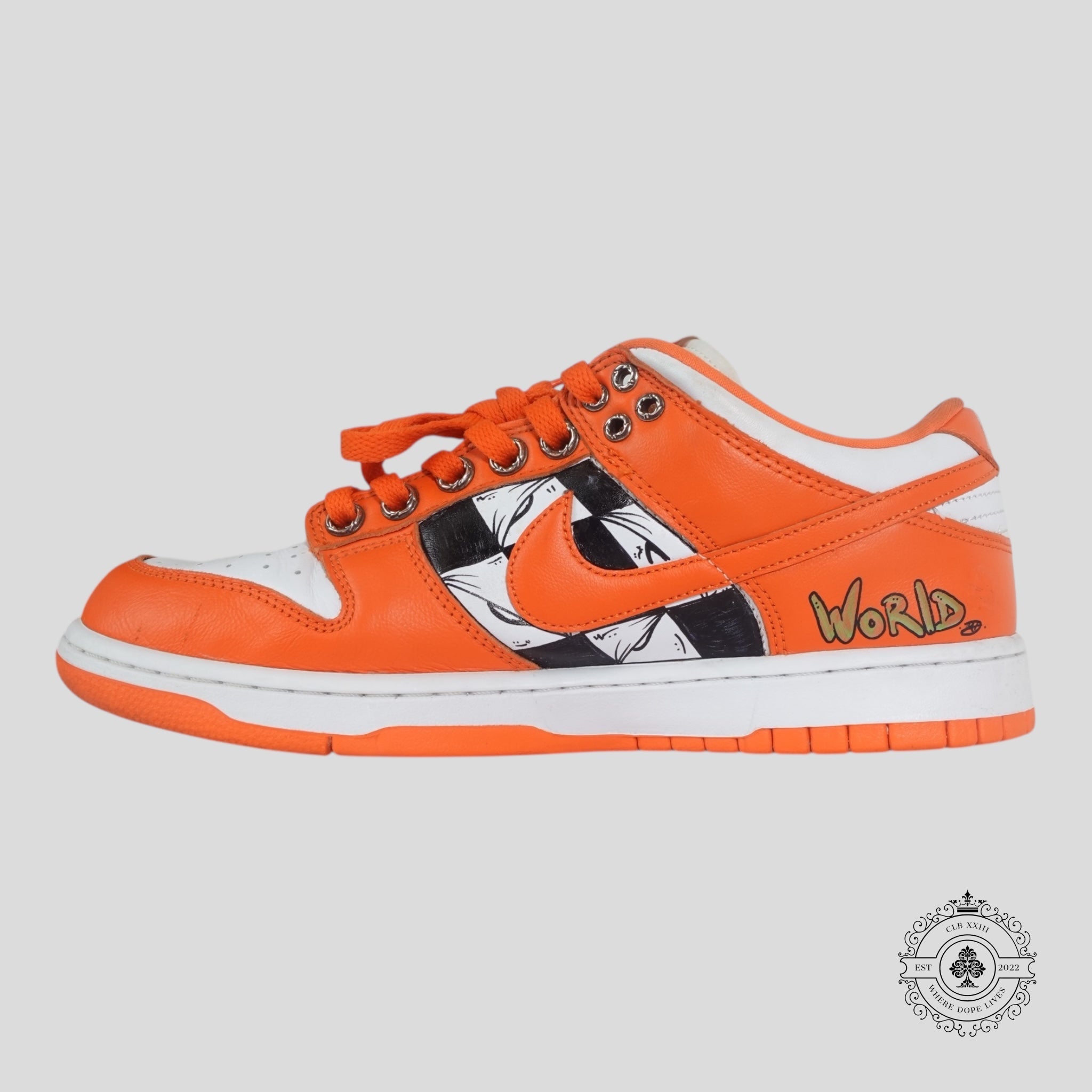 Chrome Hearts X Matty Boy Sex Record Dunk Low 10.5 sneakers men's
