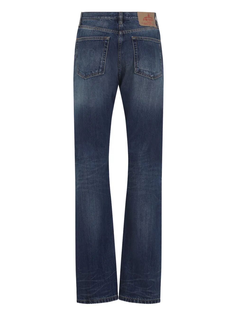 Prada ladies Selvage Denim Blue Jeans