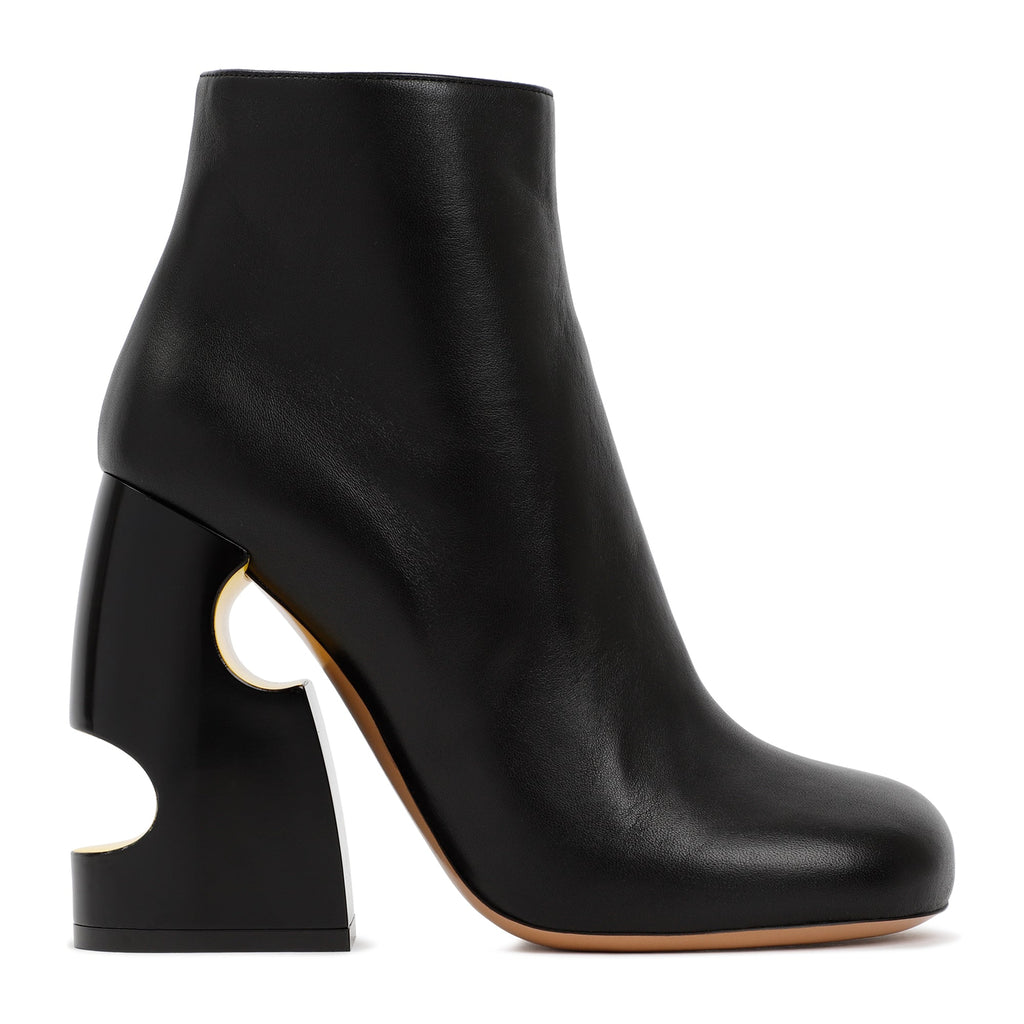Off White Pop Bulky Nappa Ankle boot ladies