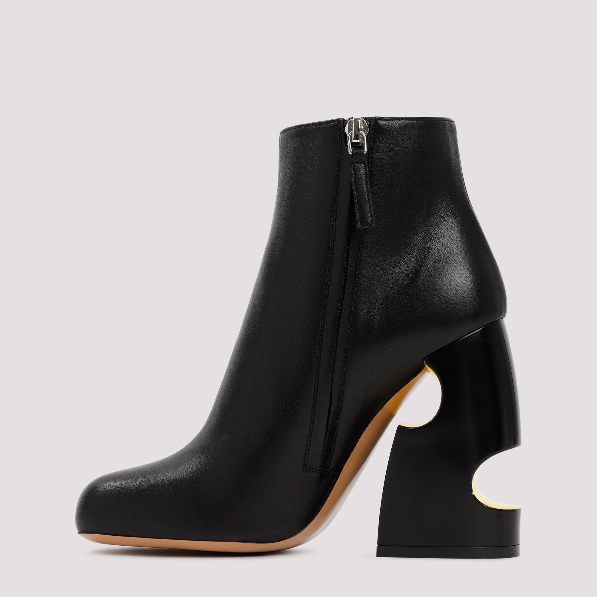 Off White Pop Bulky Nappa Ankle boot ladies
