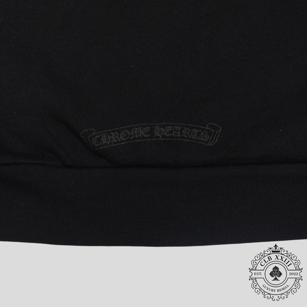 Chrome Hearts Triple Black Miami Exclusive Hoodie XL Pullover men's
