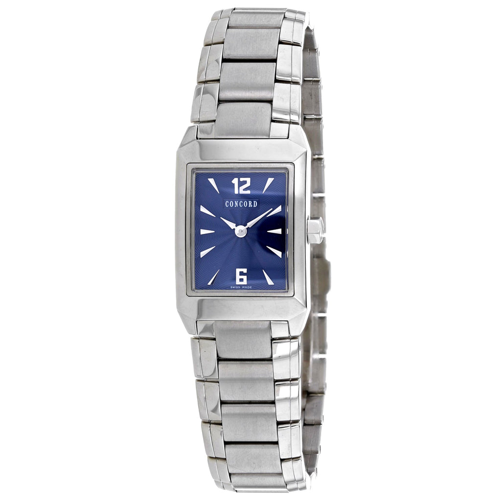 Concord Ladies Carlton Wrist Watch Silver Luxury Designer