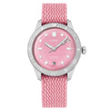 Oris ladies Divers wrist watch pink Swiss scuba