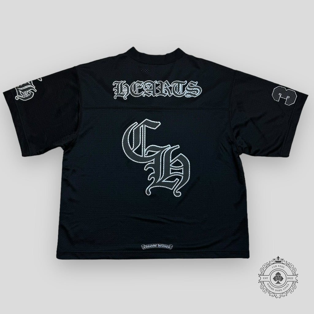 Chrome Hearts Mesh Warm Up Jersey in Black M L XL shirt  unisex men's