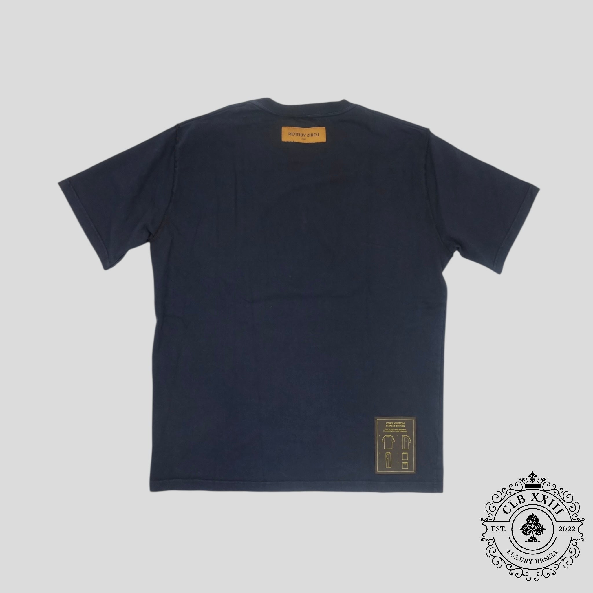 Louis Vuitton Inside Out Tee in Navy Blue 4L XXXXL 4X men's Big