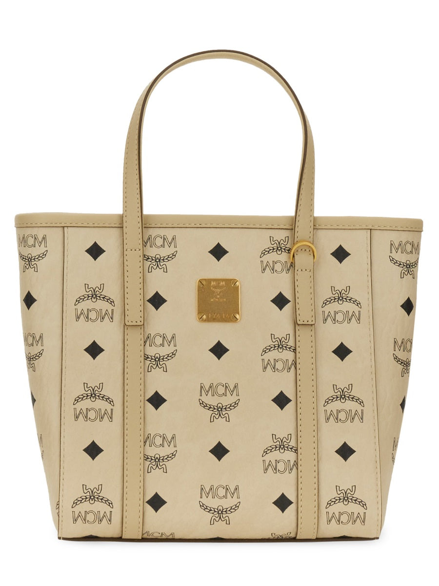 MCM ladies Borsa Shopper "Toni" Mini handbag purse beige