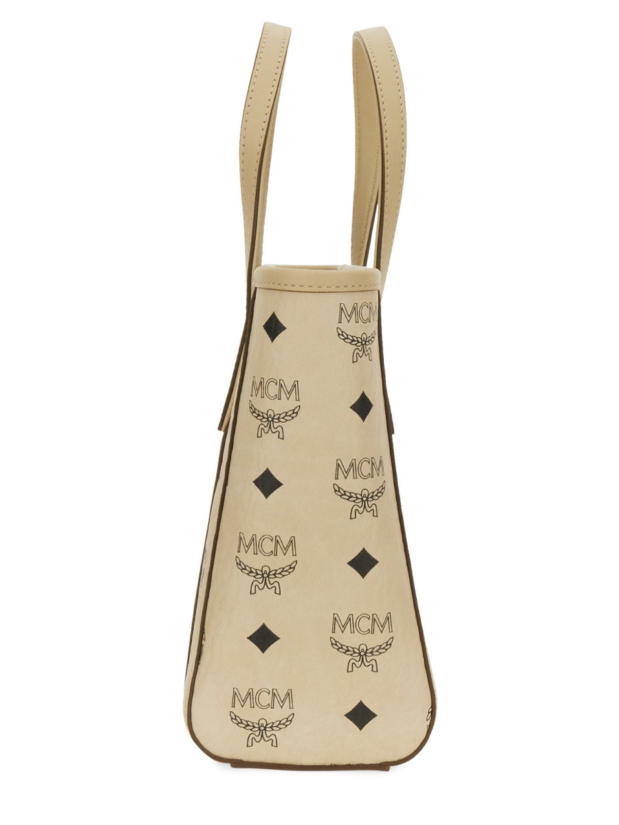 MCM ladies Borsa Shopper "Toni" Mini handbag purse beige