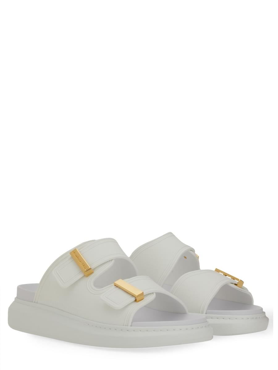 Alexander Mcqueen ladies Oversize Hybrid Sandal slides shoes