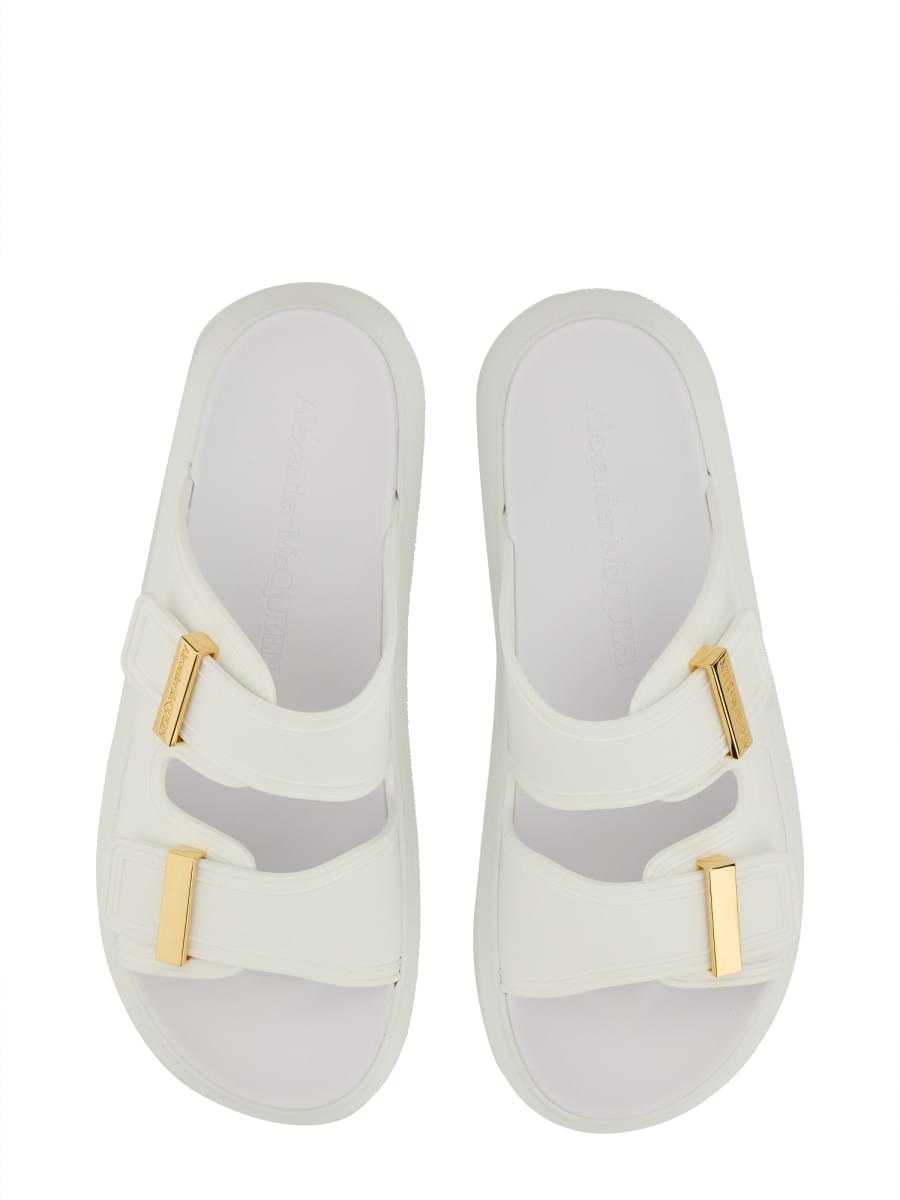 Alexander Mcqueen ladies Oversize Hybrid Sandal slides shoes