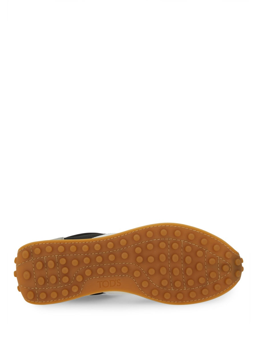 Tod's ladies "T Vintage" Sneaker black white gray shoes athletic