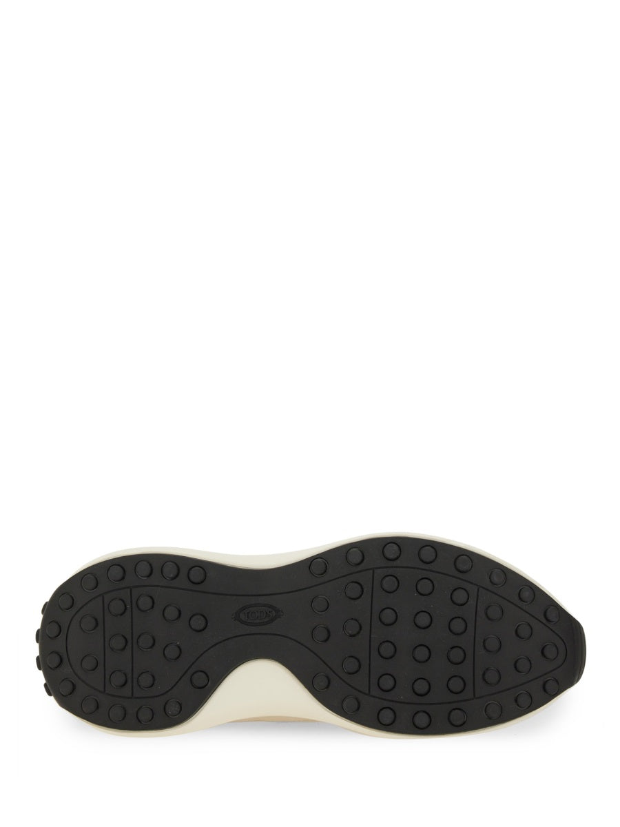 Tod's ladies Fabric And Suede Sneaker shoes athletic leather