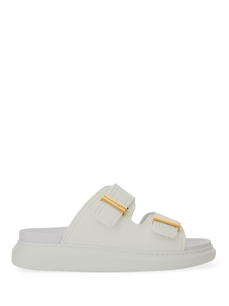 Alexander Mcqueen ladies Oversize Hybrid Sandal slides shoes