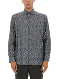 Etro Men's Cotton Shirt button front cotton designer luxe