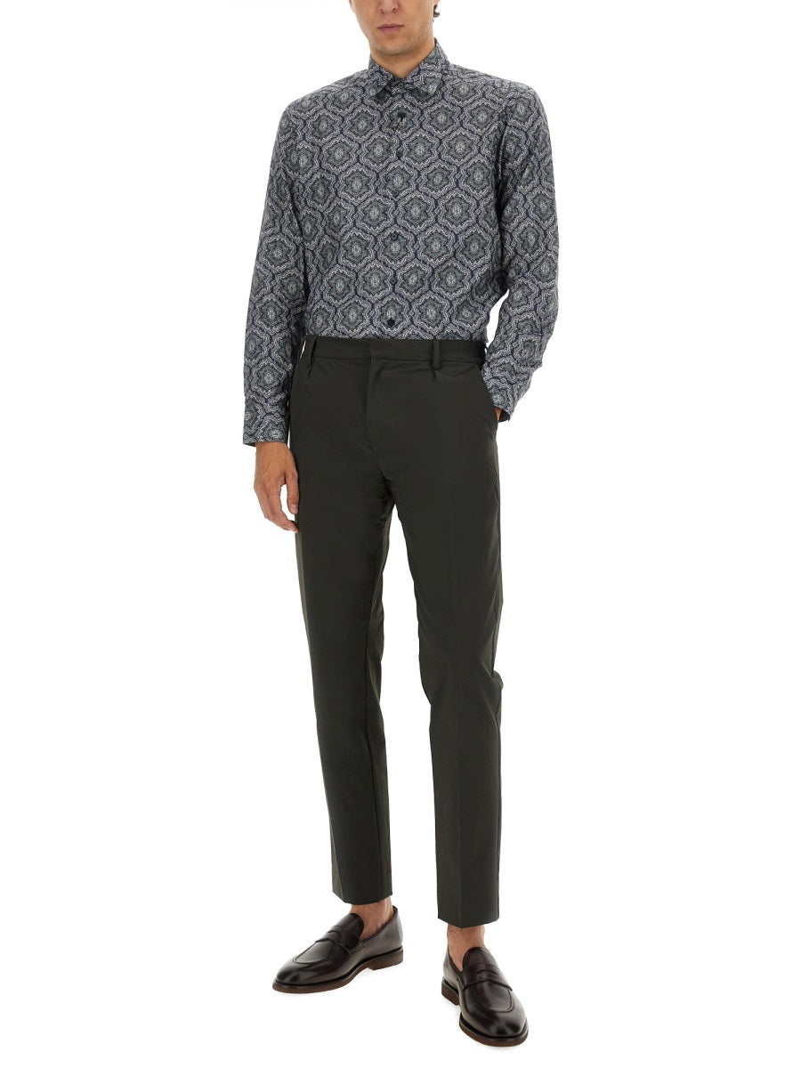 Etro Men's Cotton Shirt button front cotton designer luxe