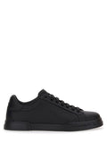 Dolce & Gabbana Men's "Portofino" Sneakers shoes Black leather