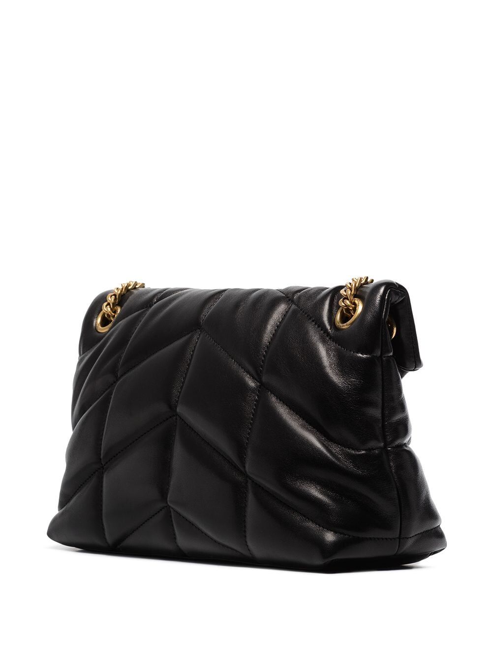 YSL Saint Laurent ladies Small Loulou Puffer Bag Nappa Leather black