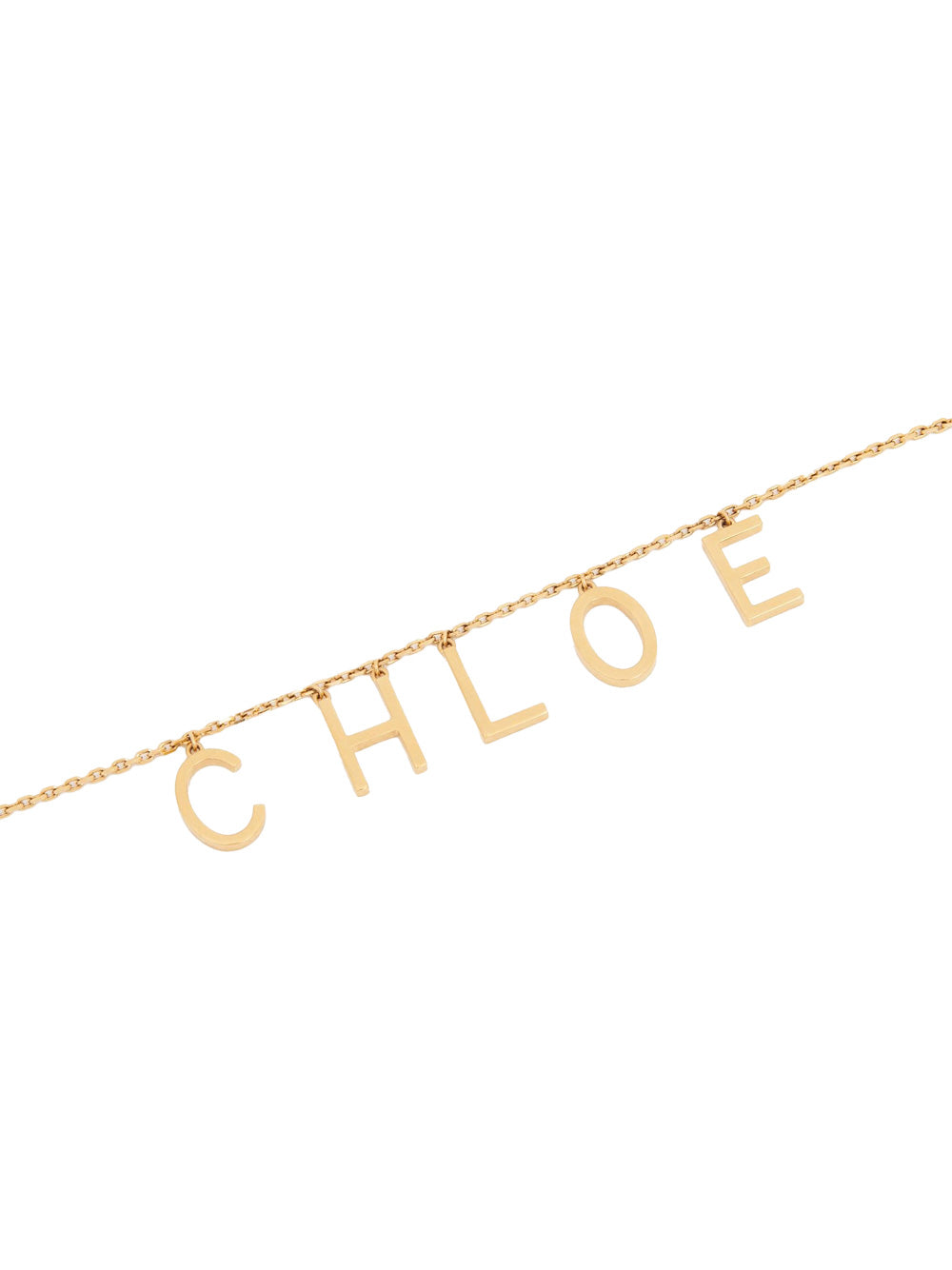 Chloe ladies The Chloé Letters Necklace gold