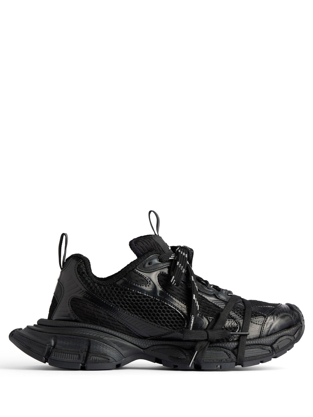 Balenciaga Men's 3Xl Mesh Sneakers black athletic shoes running