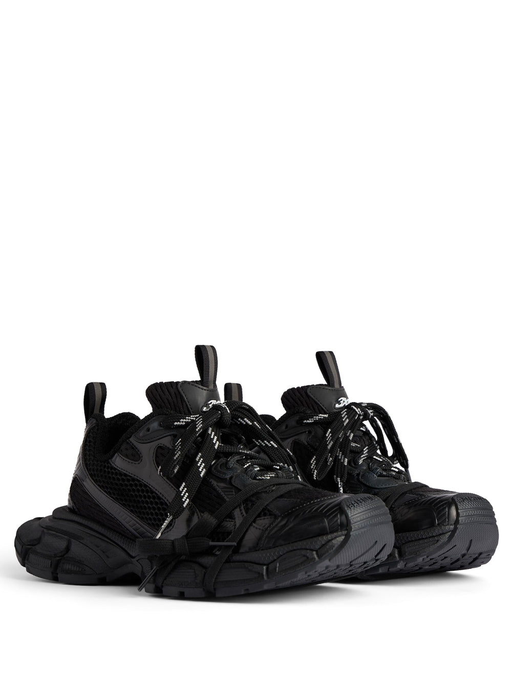 Balenciaga Men's 3Xl Mesh Sneakers black athletic shoes running