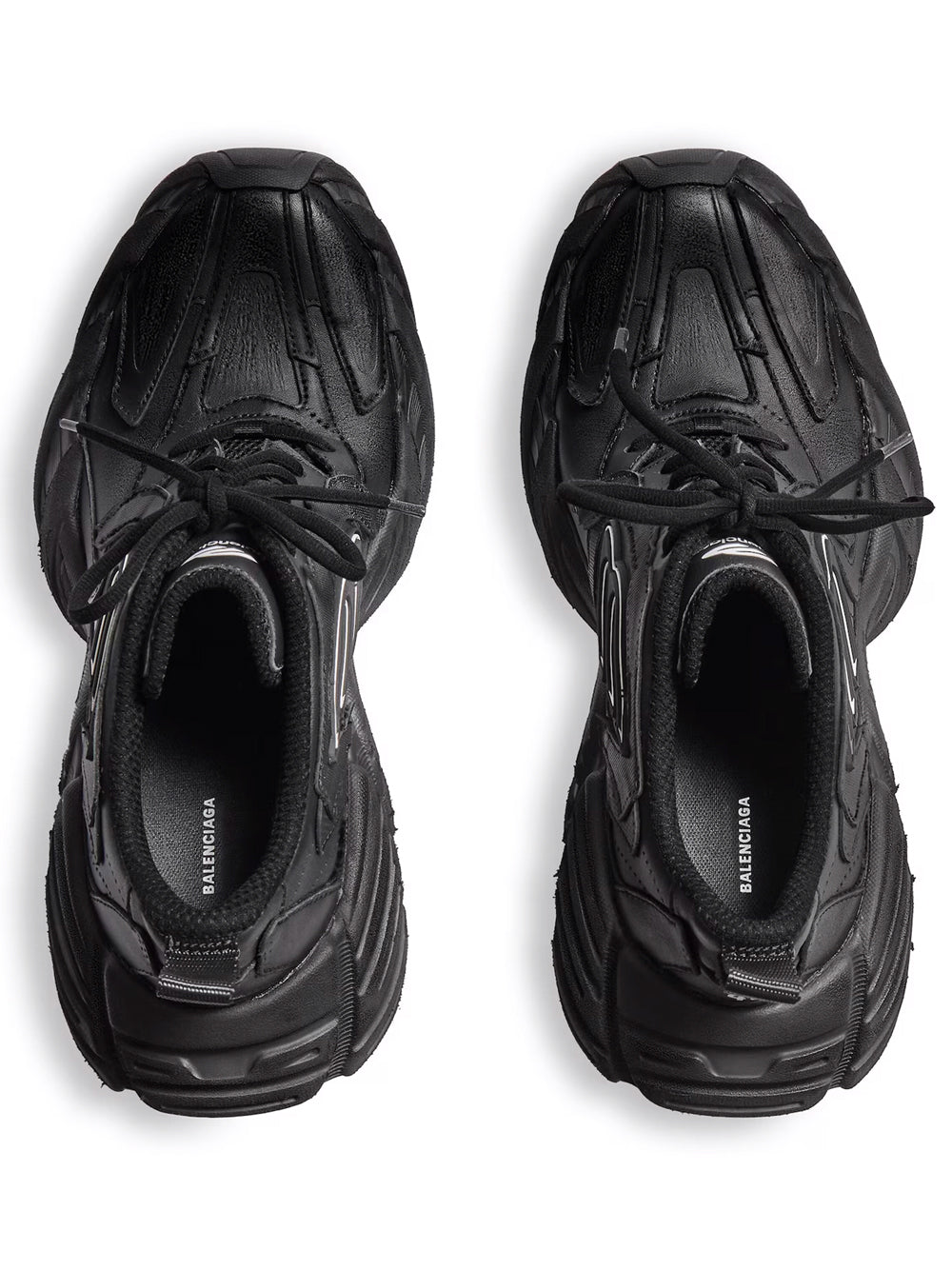 Balenciaga Men's 3Xl Mesh Sneakers black athletic shoes running