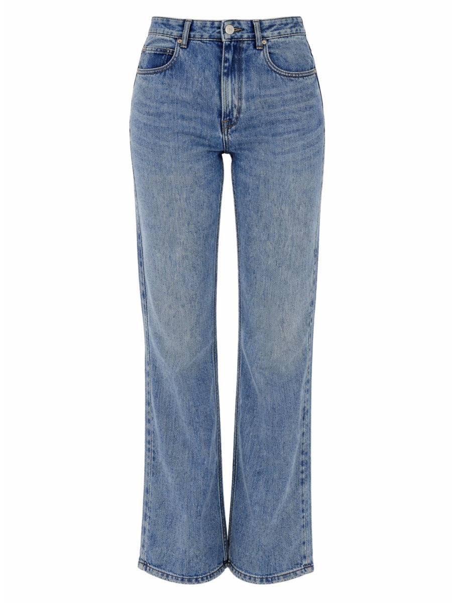 Isabel Marant ladies "Belvira" denim blue Jeans flare