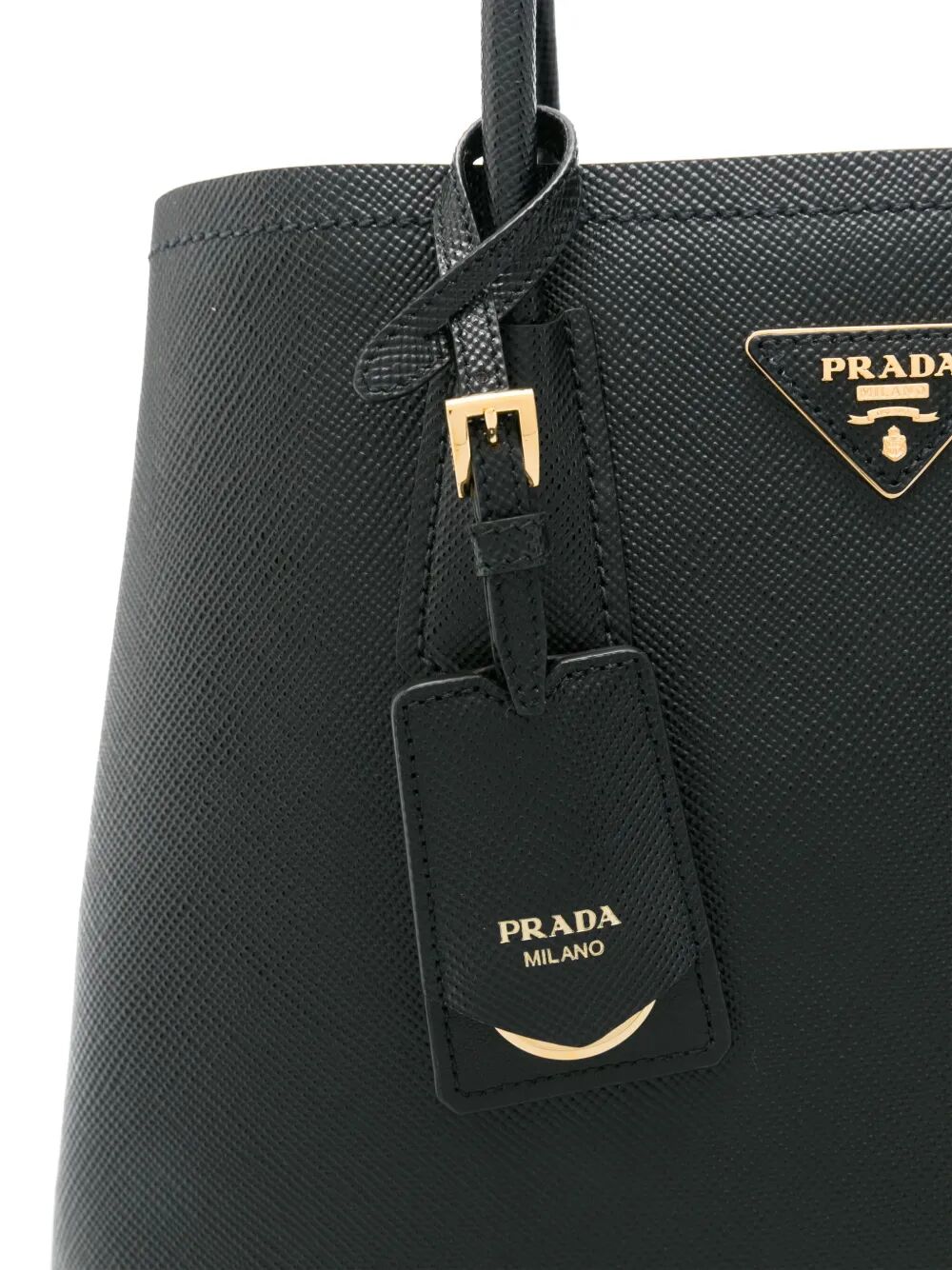 Prada Ladies Medium Prada Double Saffiano Leather Bag Purse Handbag