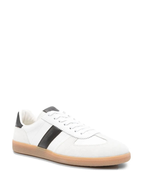 Tom Ford Men's Archer Suede Sneakers shoes black white