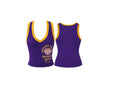 Vintage Tigers Tank LSU Louisiana State fitted purple top shirt ladies