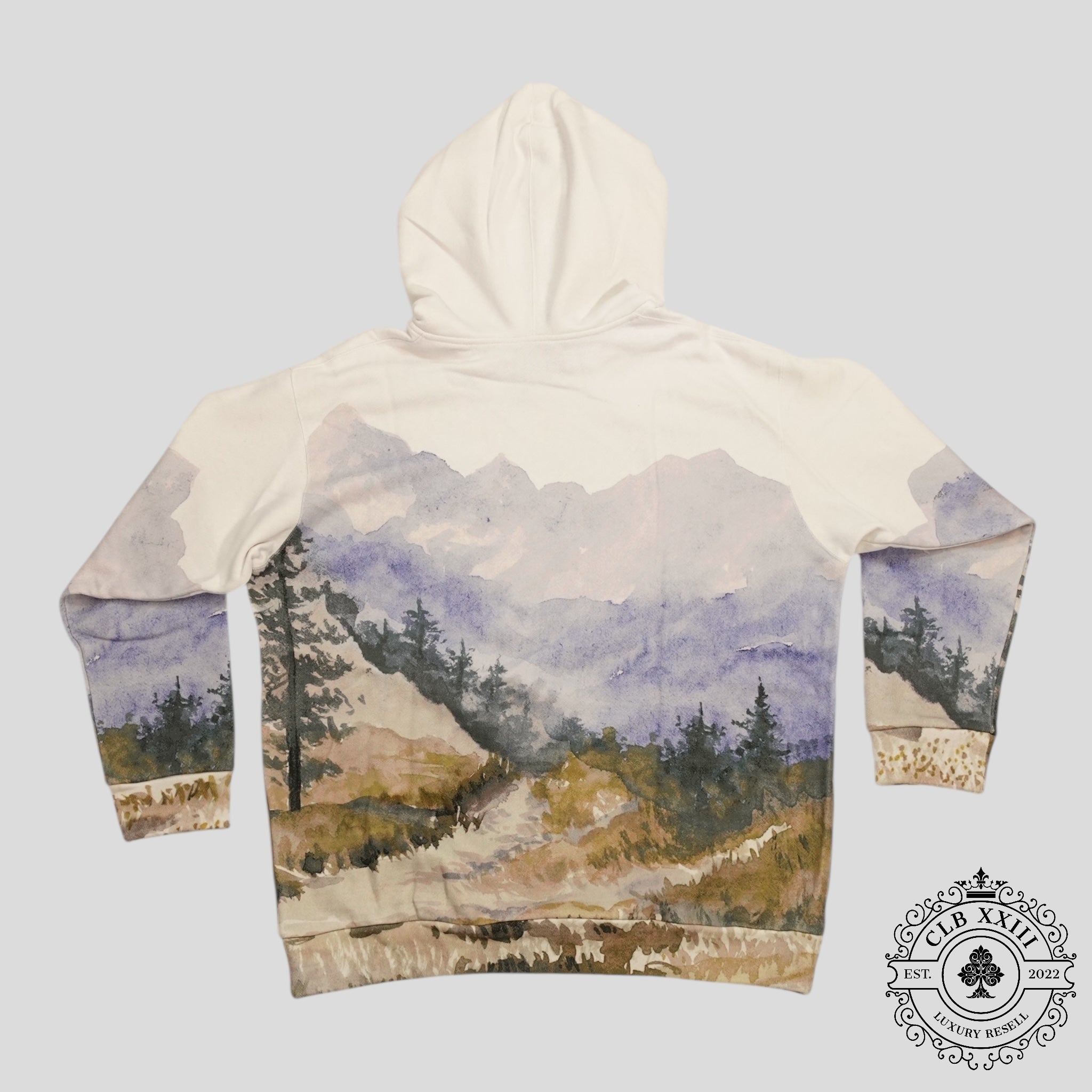 Gucci X The North Face Trail Print Hoodie in Multicolor  XL men's