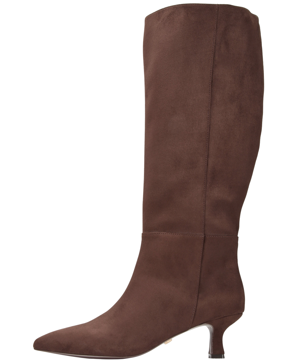 Alice Boots Brown large size plus brown suede wide calf