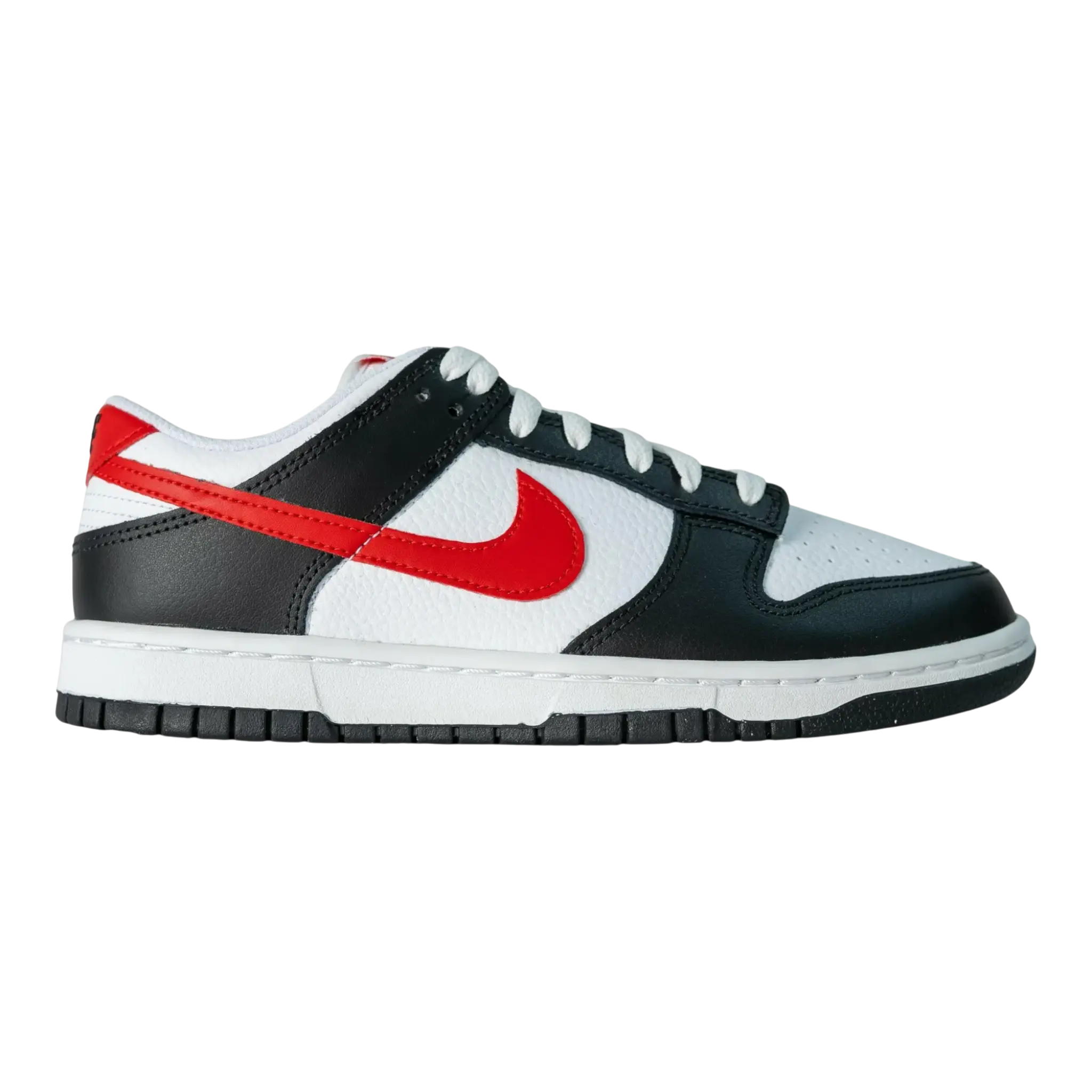 Nike Dunk Low Retro Men's Sneakers Black/University Red-White bball