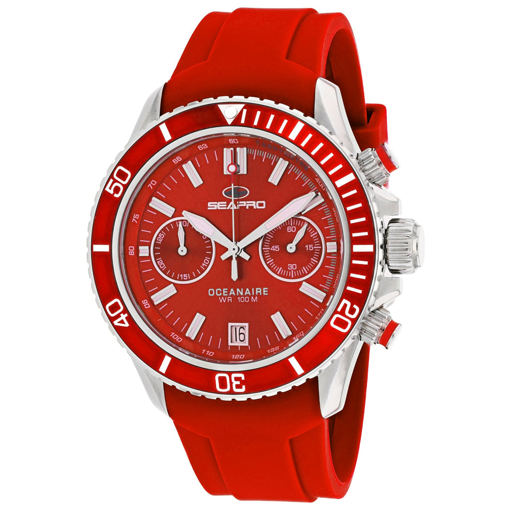 Seapro Men's Thrash watch red water resistant