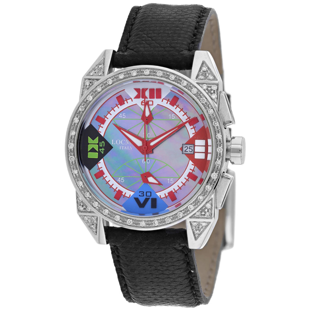 Locman ladies Diamond Cavallo Pazzo watch Italy mother of pearl