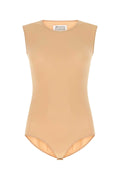 Maison Margiela ladies Skin flesh Pink Stretch Nylon Bodysuit