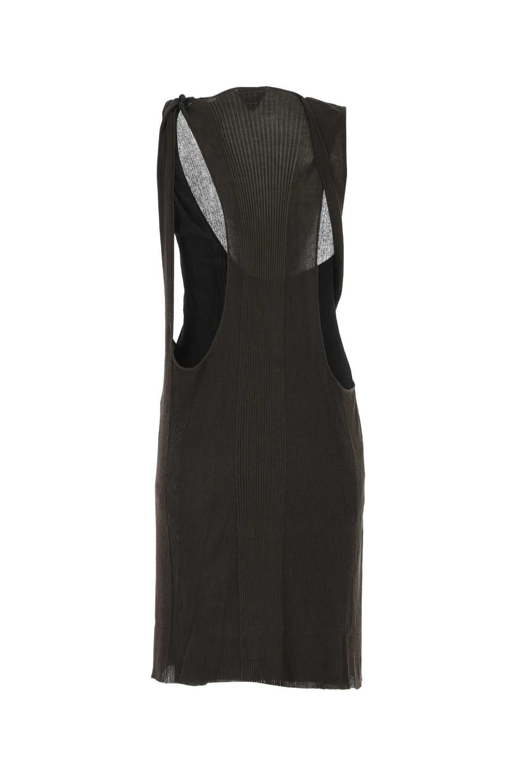 Bottega Veneta ladies Two-Tone Cotton Blend Dress cotton silk