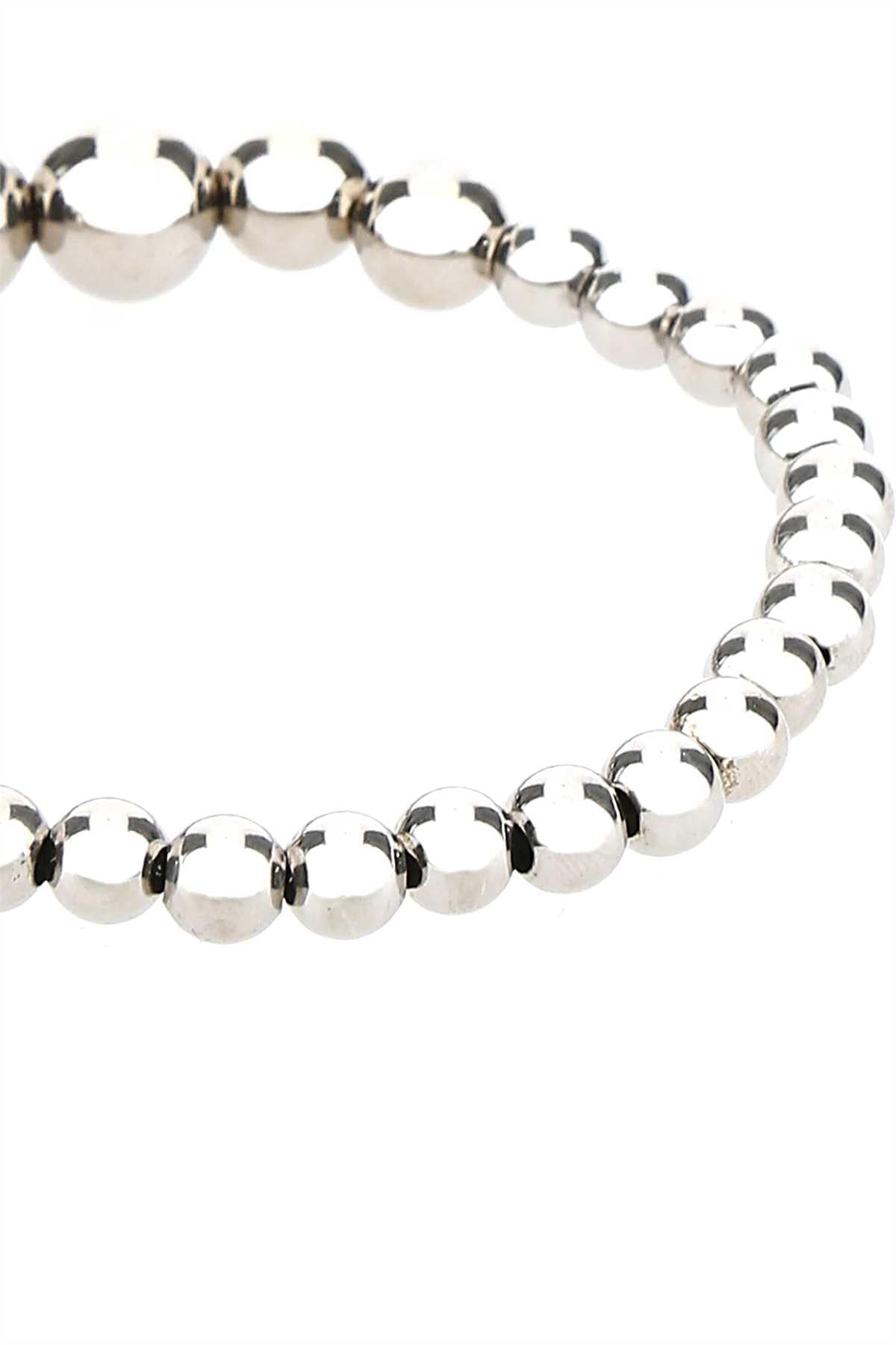 Alexander Mcqueen Men's Silver Metal Bracelet skull
