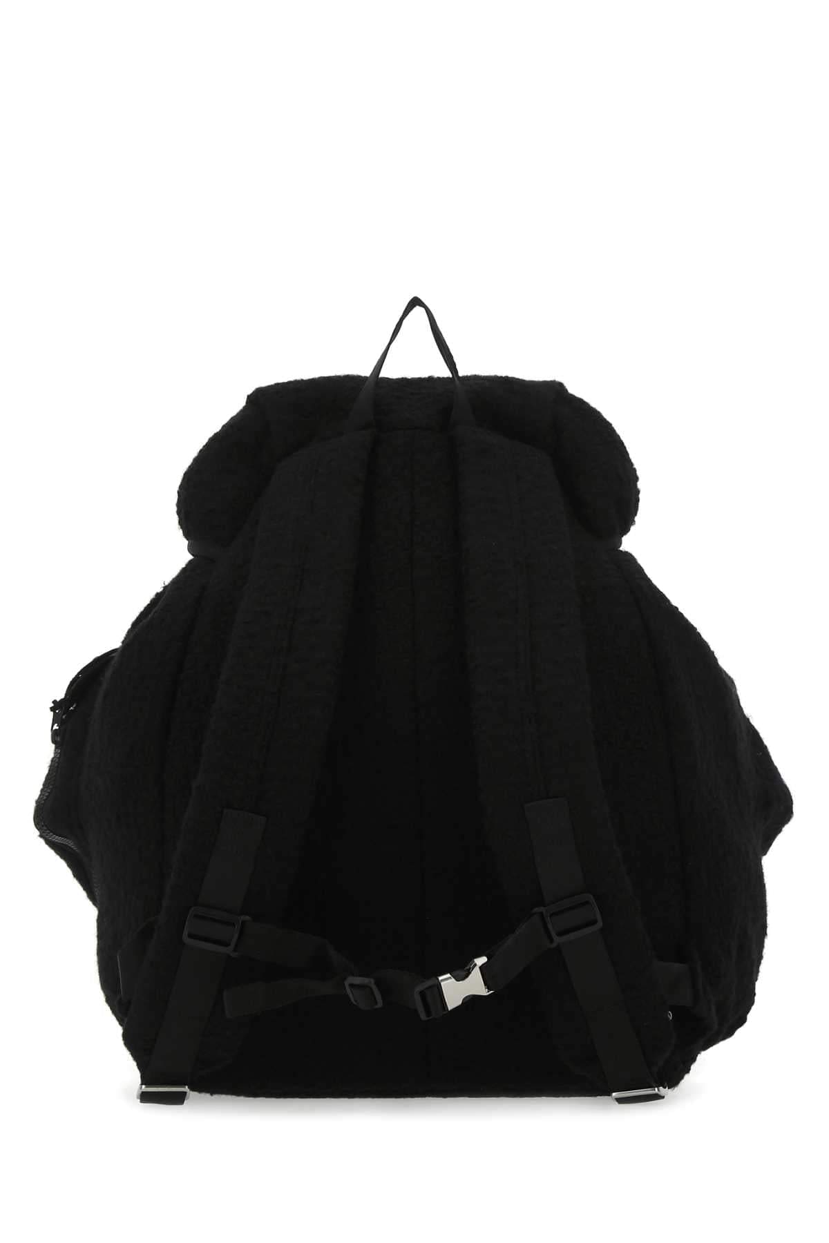 Ader Error Men's Black Boucle Backpack