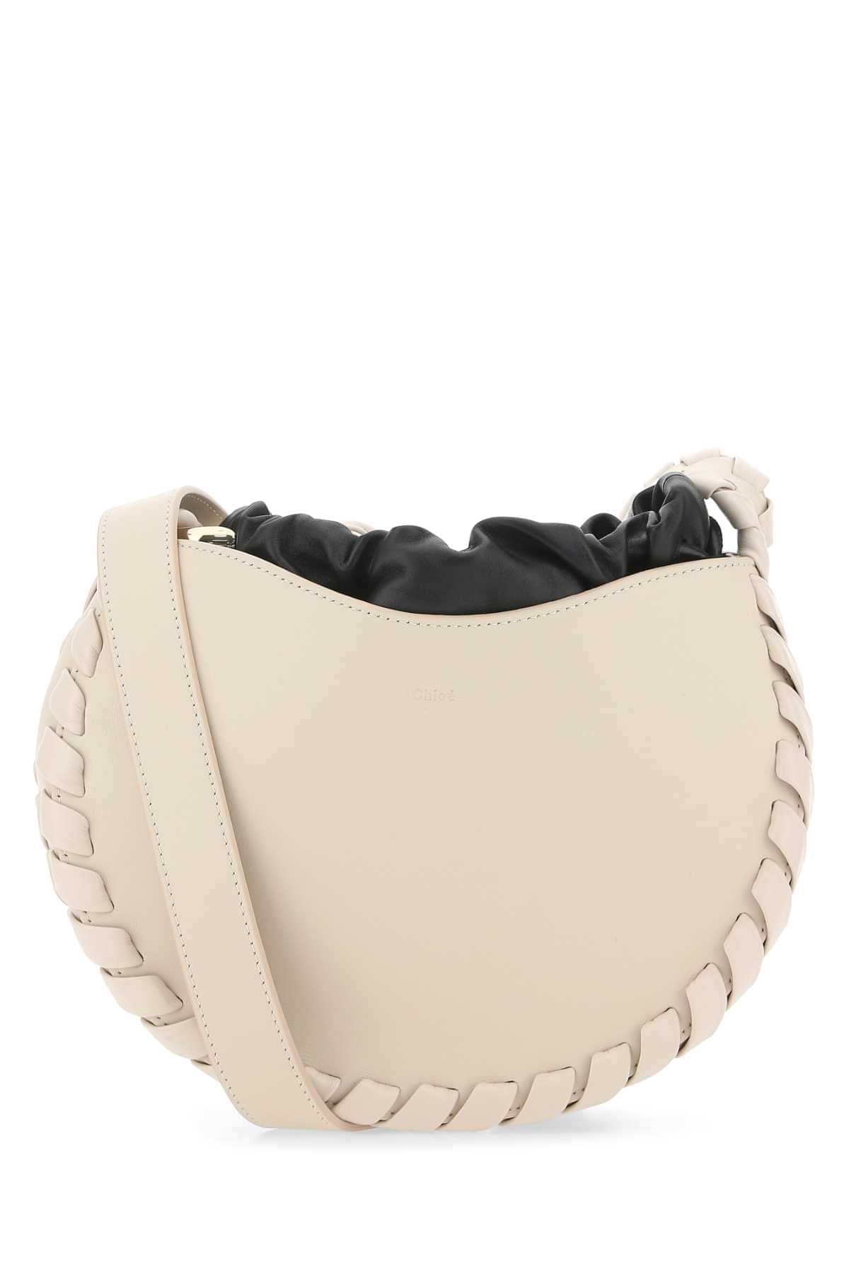 Chloe ladies Powder Pink Leather Small Mate Crossbody Bag handbag purse