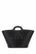 Marni ladies Black Leather Small Tropicalia Handbag purse