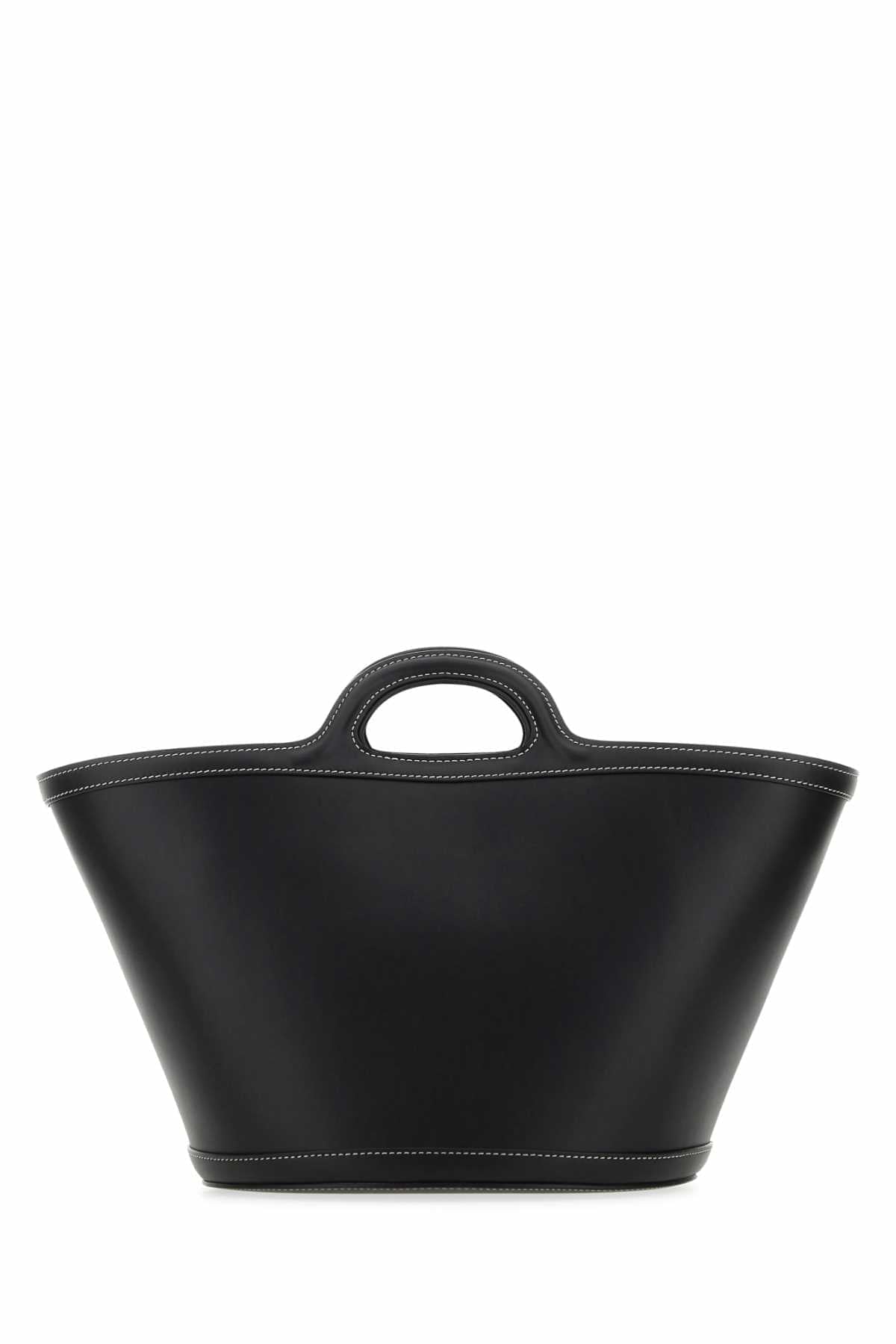 Marni ladies Black Leather Small Tropicalia Handbag purse