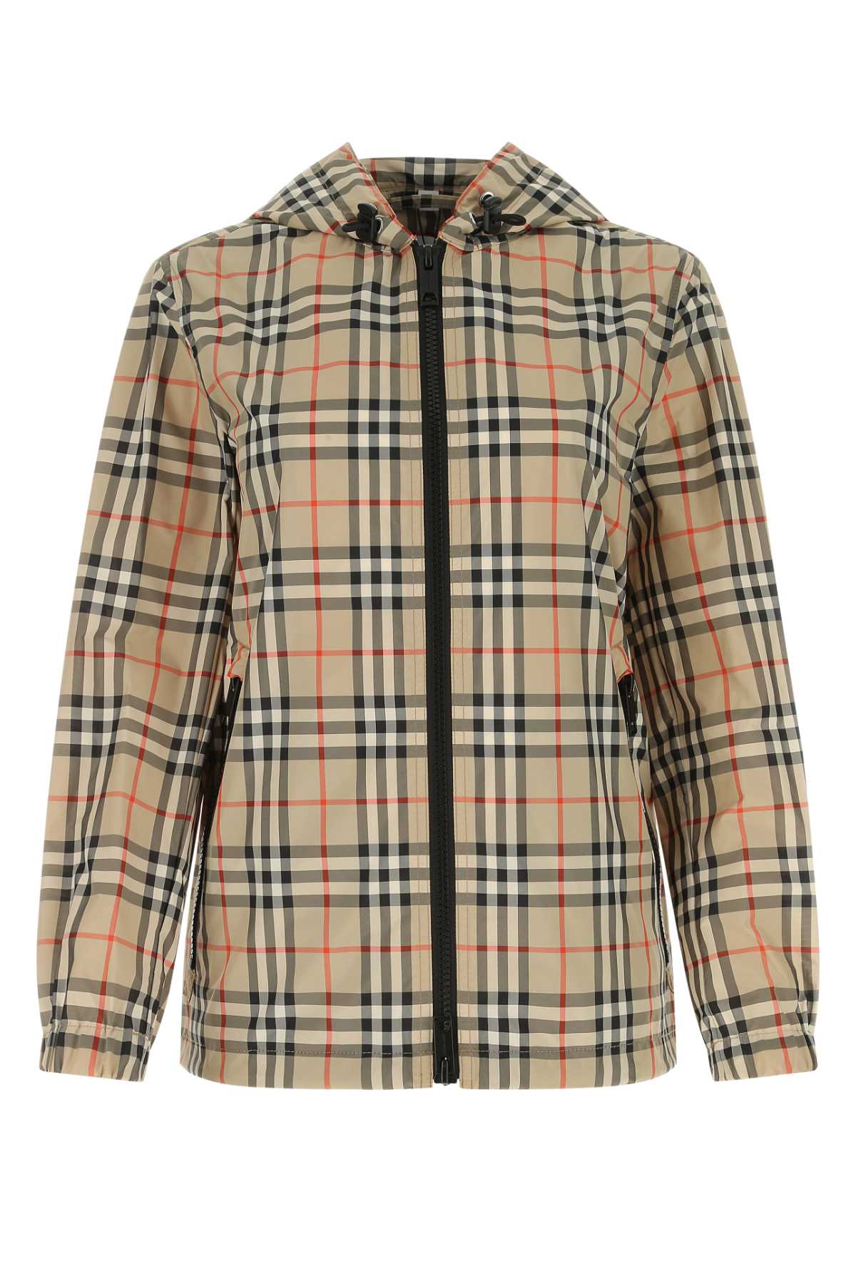 Burberry ladies Embroidered Polyester Windbreaker jacket