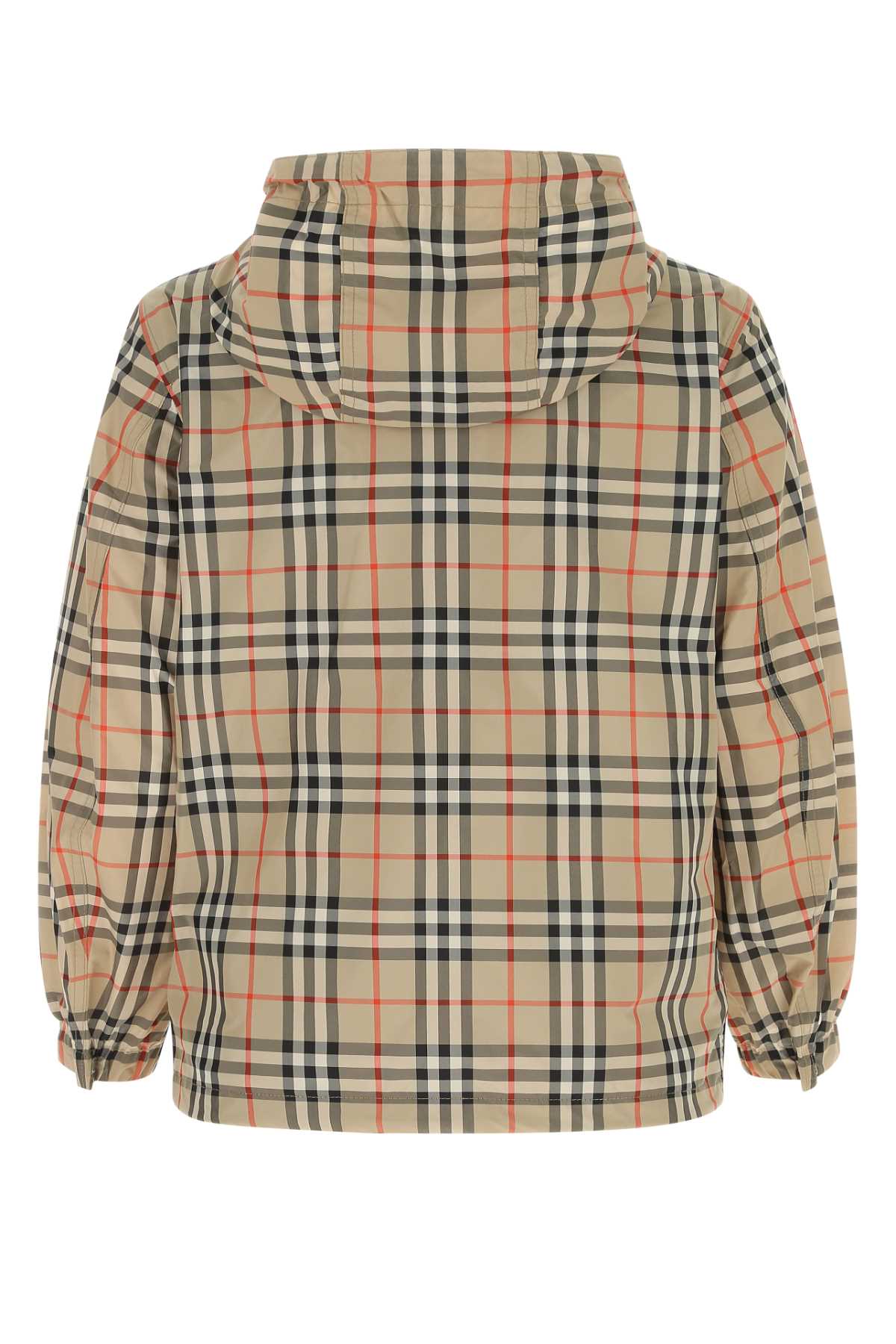 Burberry ladies Embroidered Polyester Windbreaker jacket