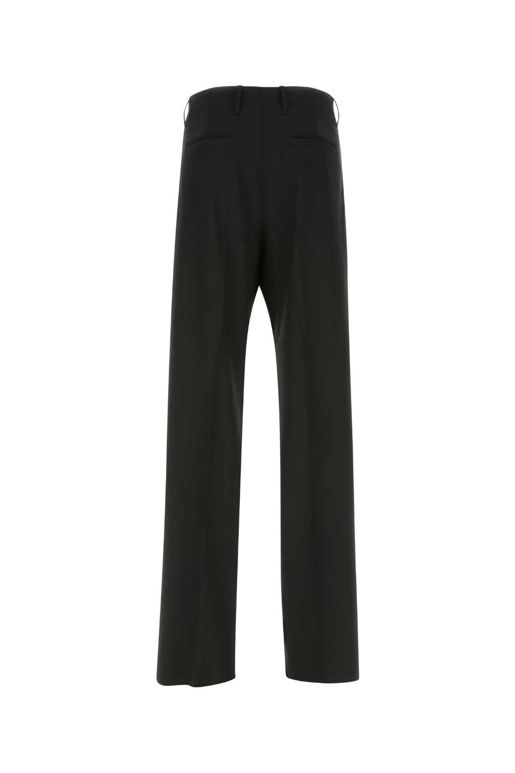 Versace Men's Black Stretch Wool Pants slacks trousers