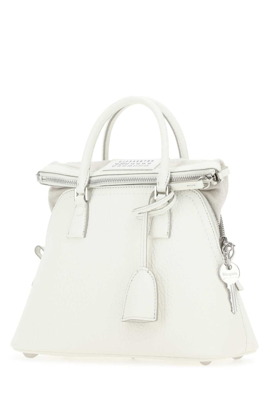 Maison Margiela ladies White Leather 5Ac Handbag purse bag