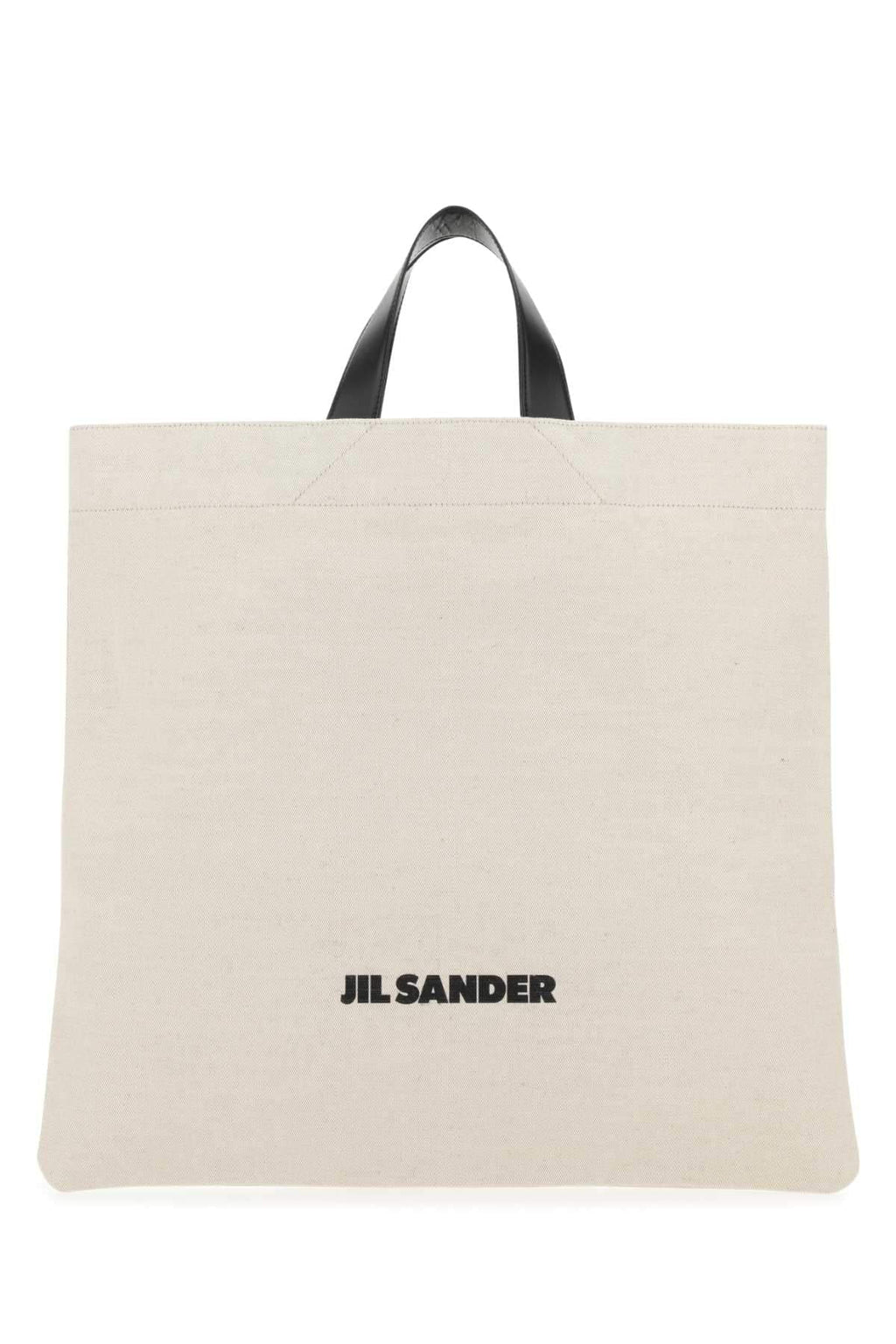 Jil Sander ladies Sand Canvas Shopping Bag Handbag Purse