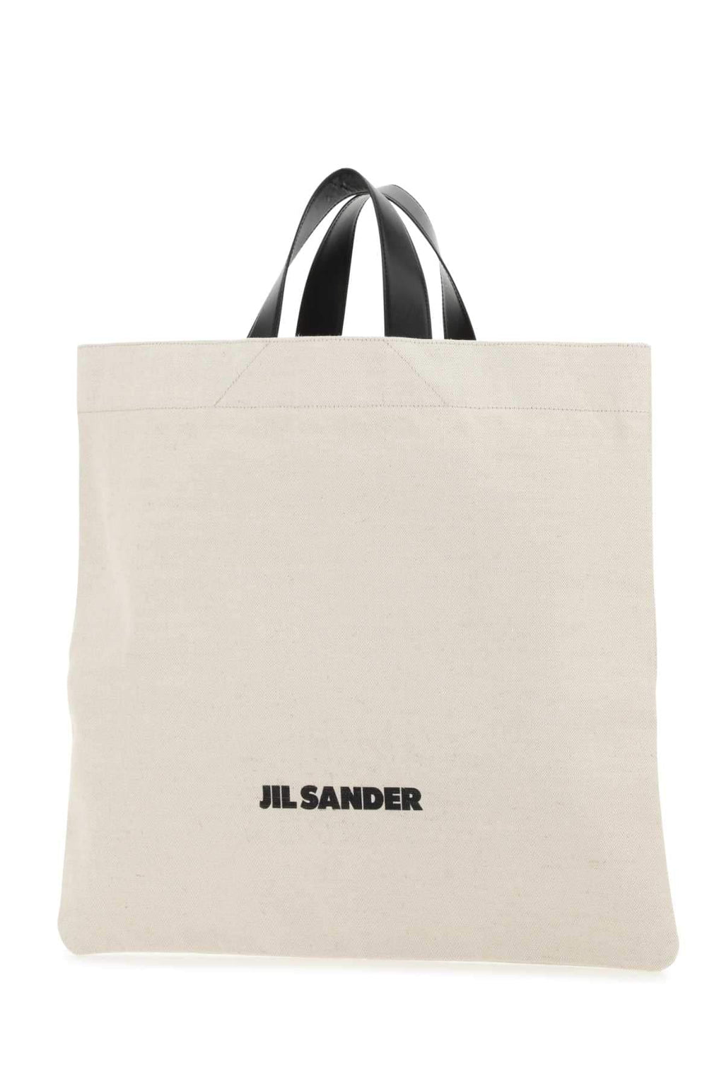 Jil Sander ladies Sand Canvas Shopping Bag Handbag Purse