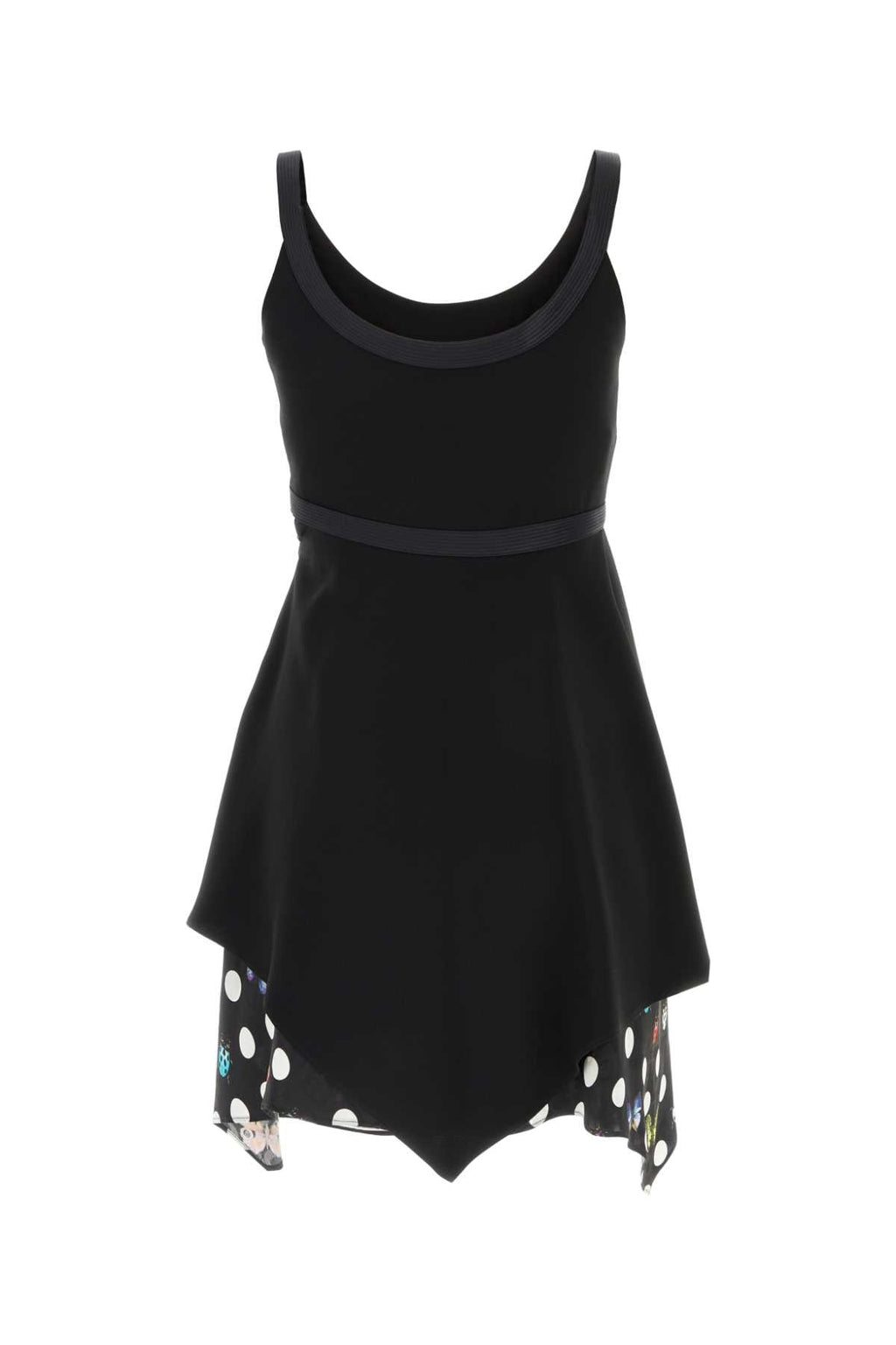 Versace ladies Black Acetate Blend Mini Dress