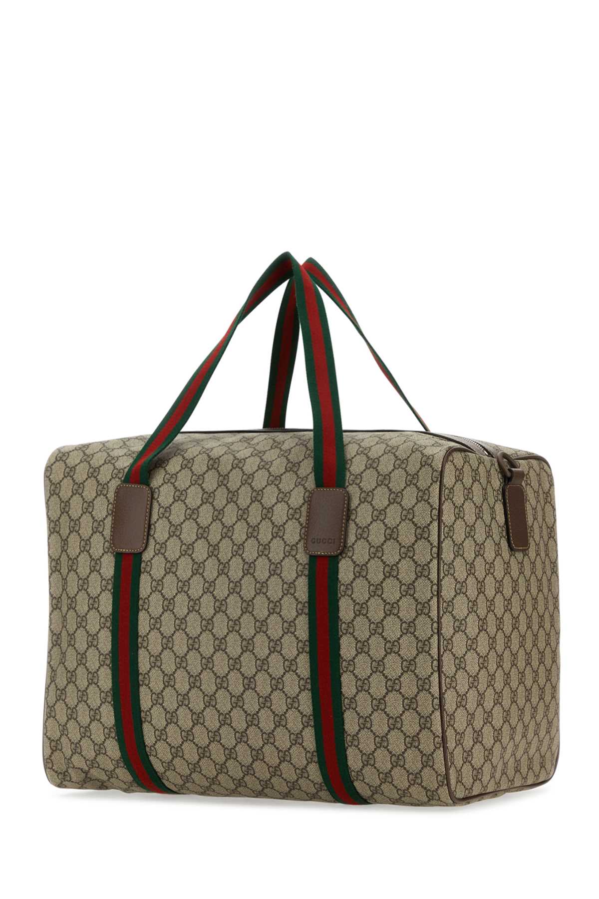 Gucci Men's GG Supreme Fabric Travel Bag luggage duffel